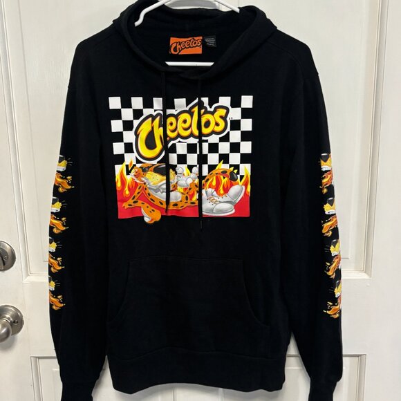 Men’s Cheetos Black Hoodie.  Size S - Picture 4 of 7